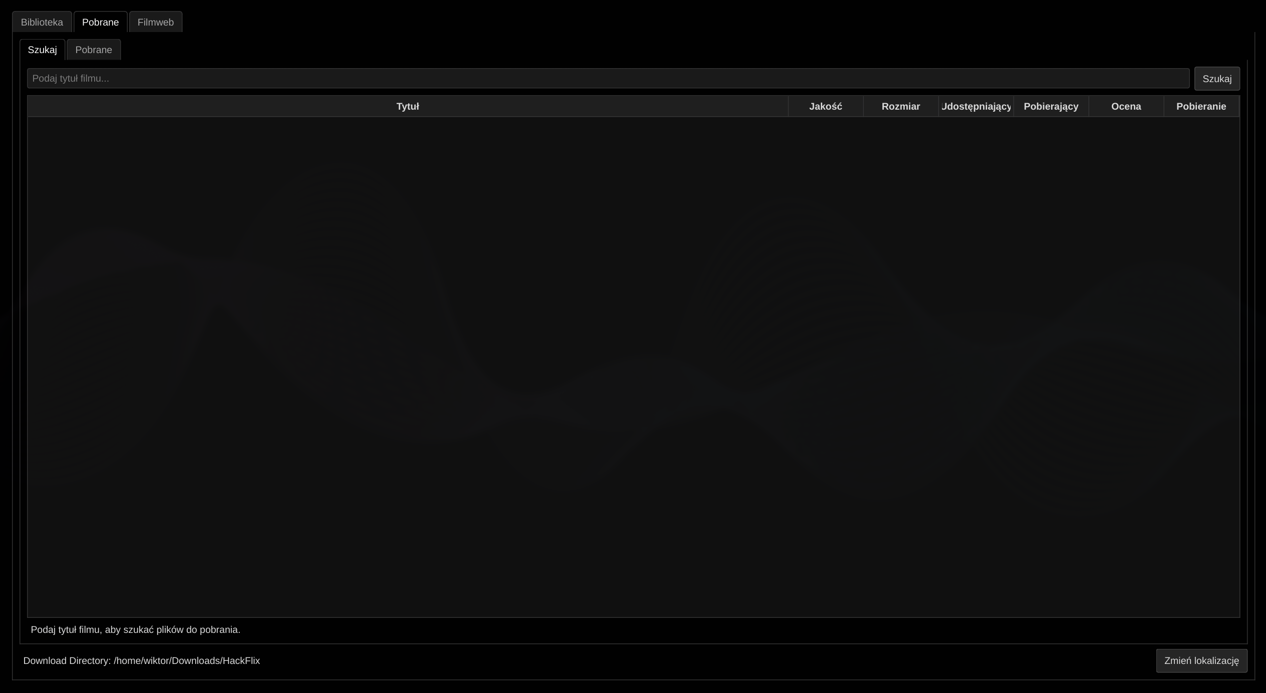 First version of the app.